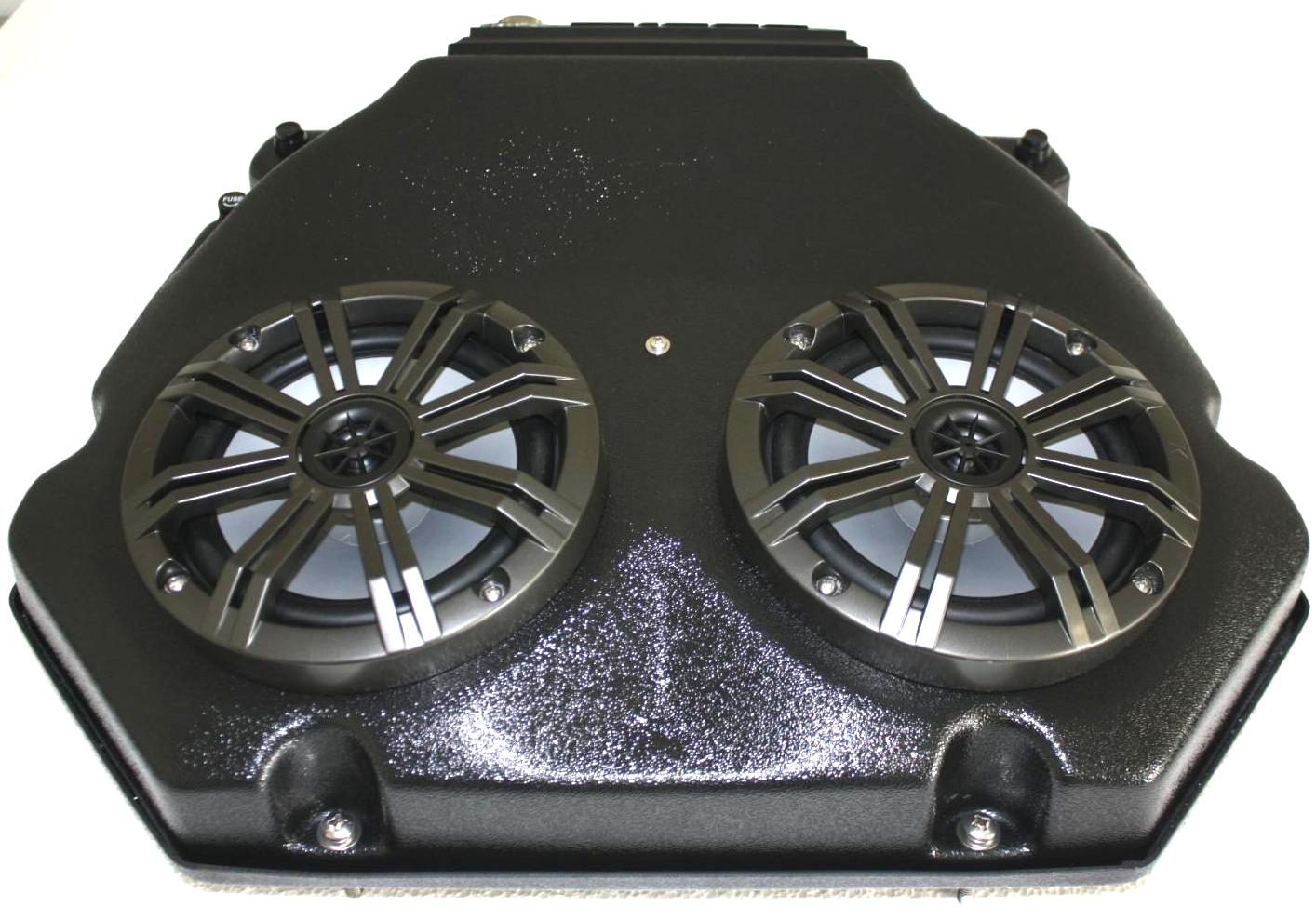 POLARIS RZR 570800 RADIO STEREO OVERHEAD CONSOLE W/KICKER SPEAKERS* eBay