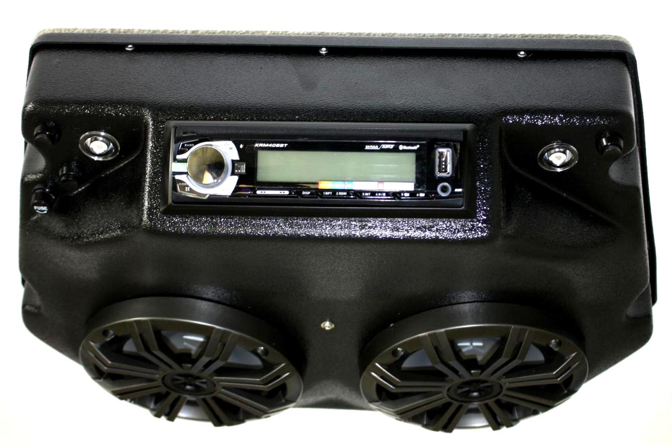 POLARIS RZR 570800 RADIO STEREO OVERHEAD CONSOLE W/KICKER SPEAKERS* eBay
