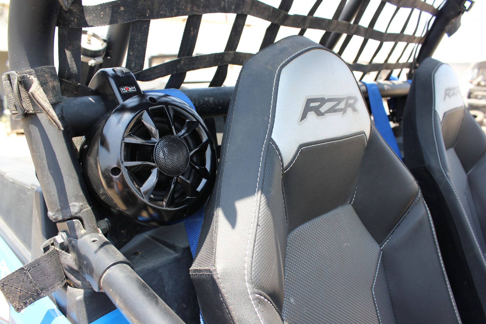 4" two way waterproof speakers roll bar mount for UTV ATV Golf Cart