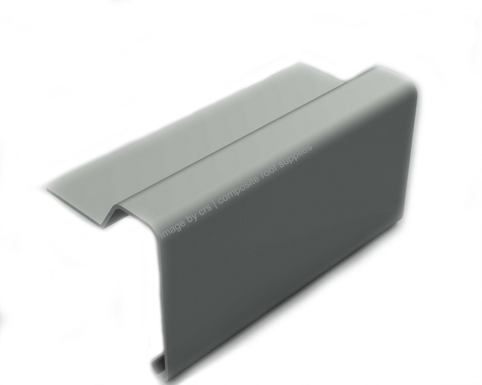 GRP fibreglass roof trim F300 300MM FLAT TRIM FOR UP AND UNDER TILES PER METRE