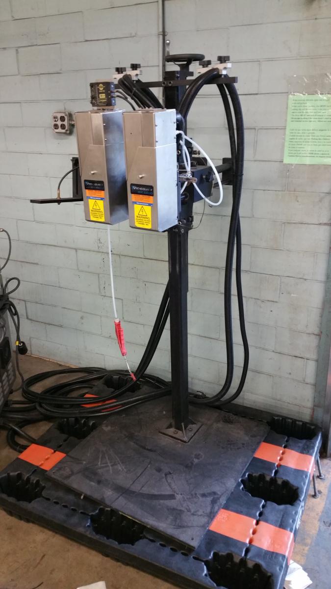 Videojet BX6400 Dual Head Ink Jet Printer, Crescendo Controller, Twin