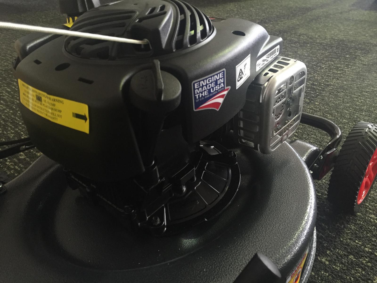 New MGS Lawn Mower Briggs & Stratton 450E 40cm 125cc USA Engine With