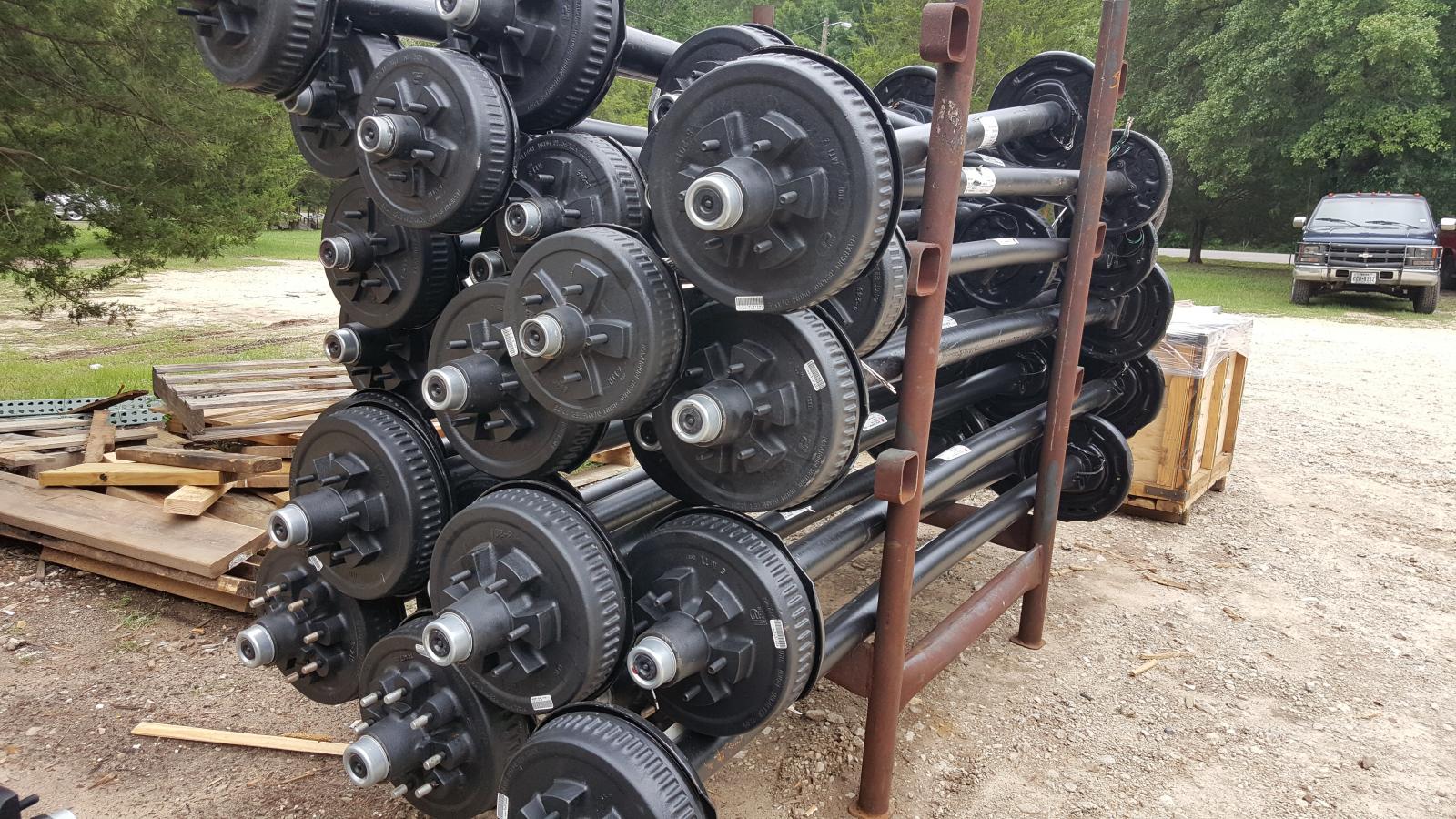 2 5.2k 5200 lbs Trailer Axles, Electric brake set 2 Dexter axle Cargo