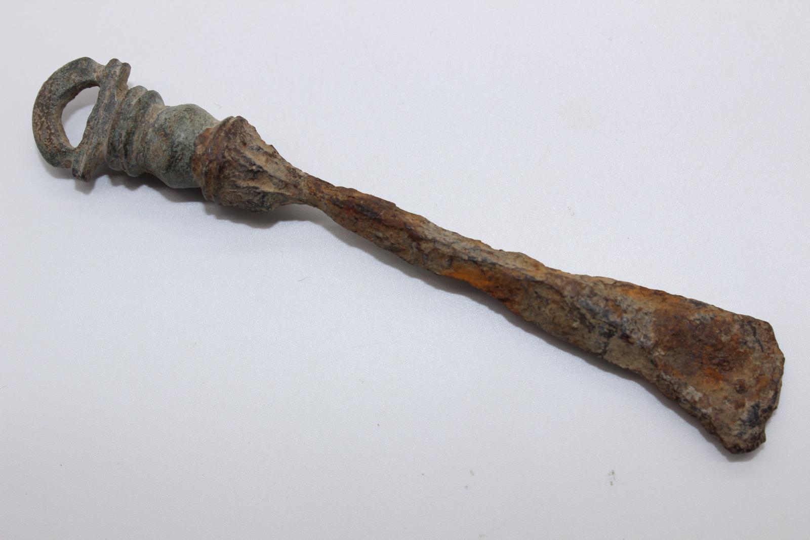 Ancient Roman, Bronze and Iron, 1st 3rd c. AD medical toolchisel