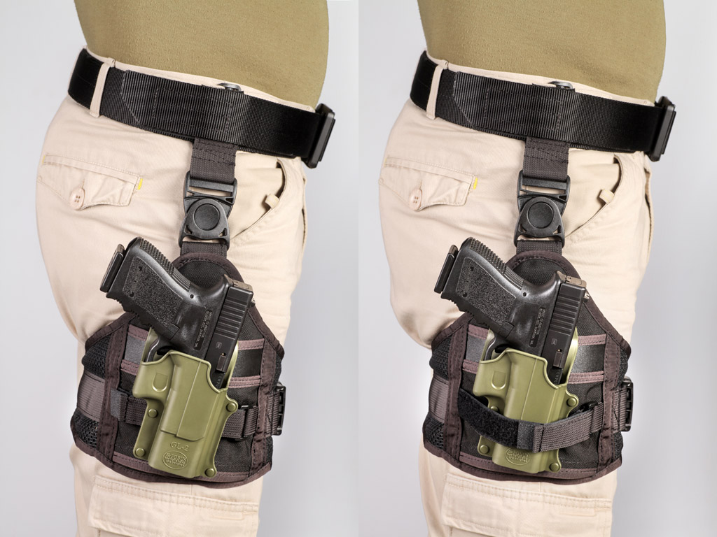 Fobus Thigh Rig + Paddle Holster Drop Leg Extension Sig Sauer P250