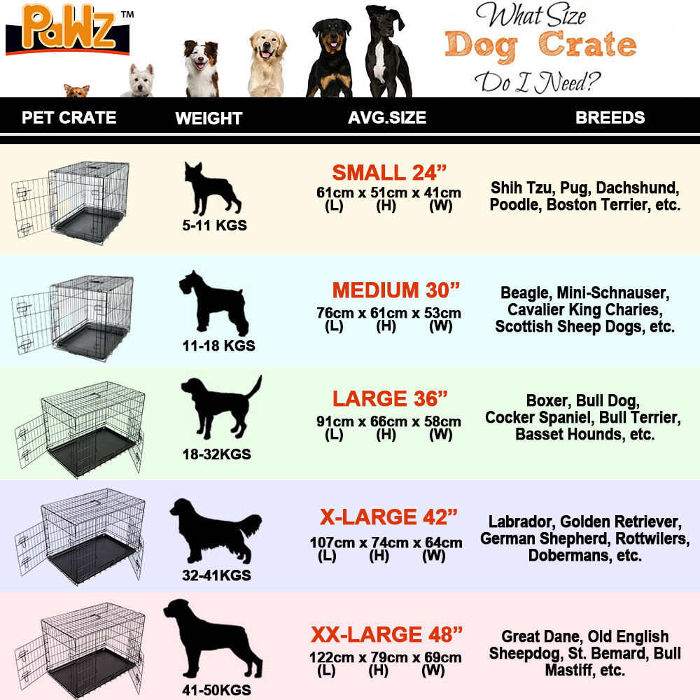 24u2033 dog crate size for small dog breeds small puppy crate dog crate size chart