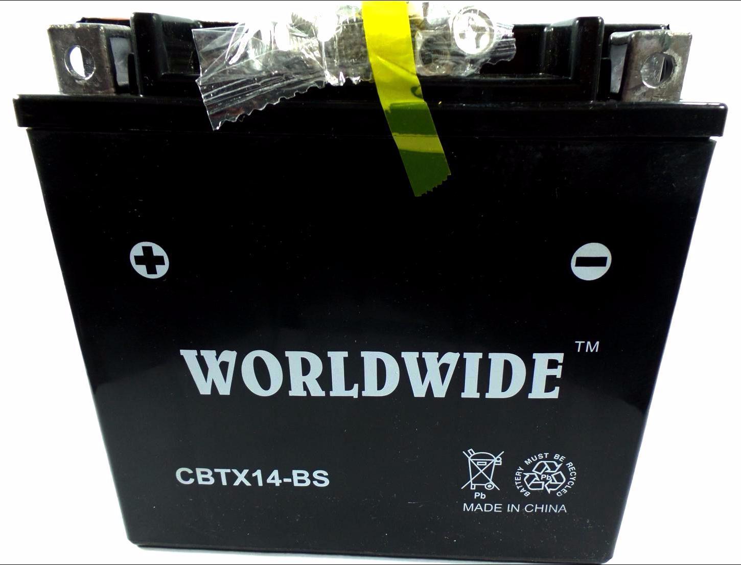 AGM BATTERY REPLACEMENT YTZ10S, CTZ12S, YT14B-BS, YTX14-BS 
