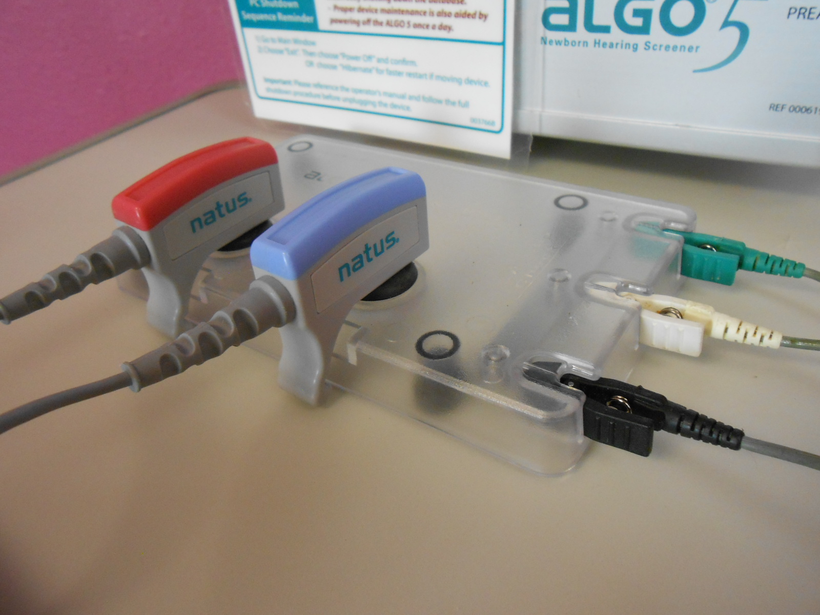 Natus Algo 5 Newborn Infant Hearing Screener Screening Audiometer