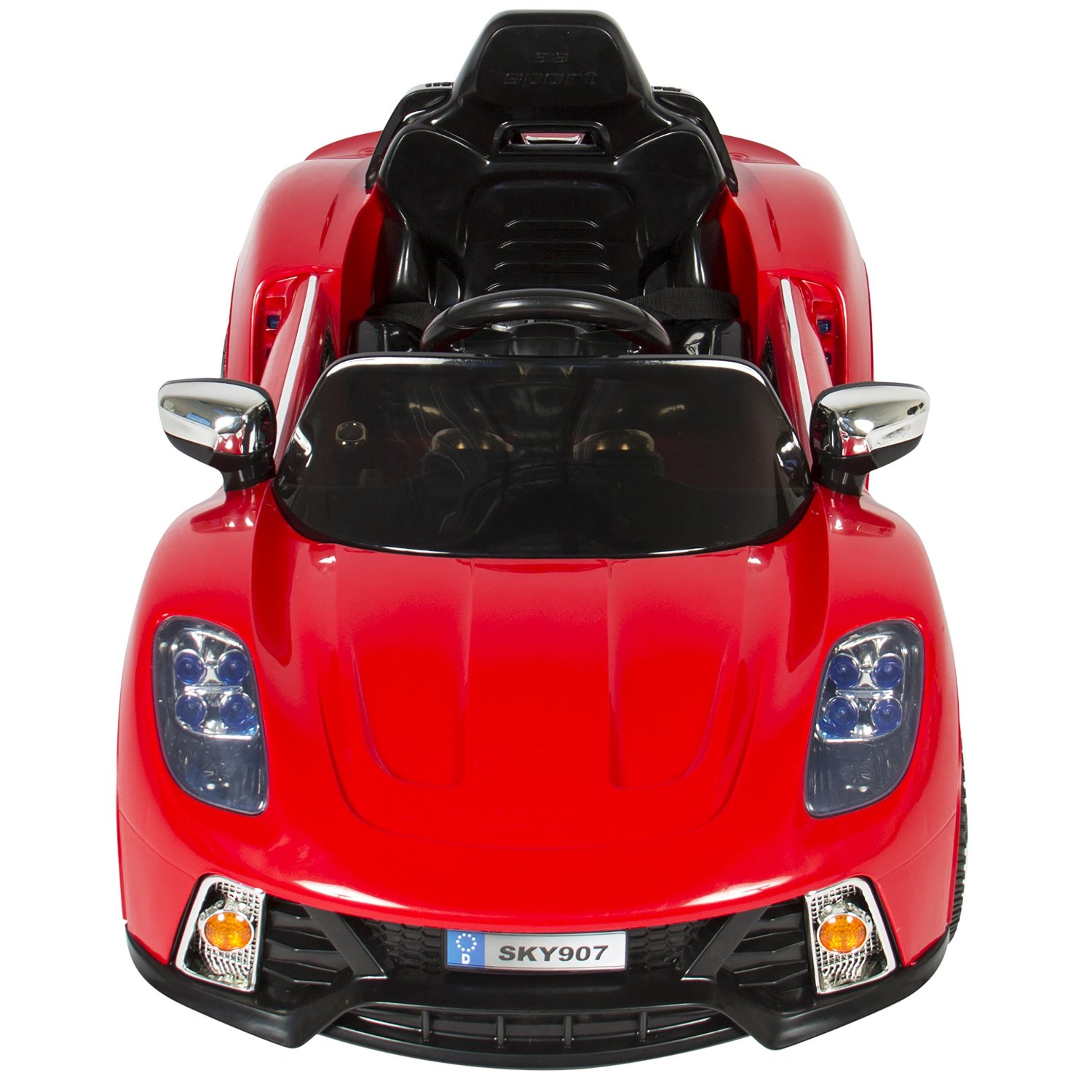 Best Choice Power Wheels 12v Electric Red Sport Car For Kids Mp3 Rc 