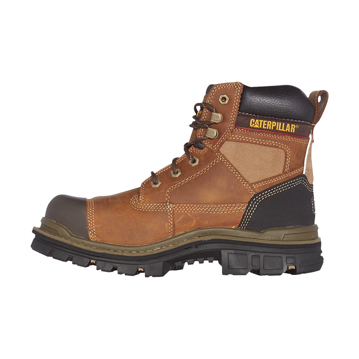 Mens Caterpillar Gravel Steel Toe Cap Safety Boots CAT Heavy Duty Work