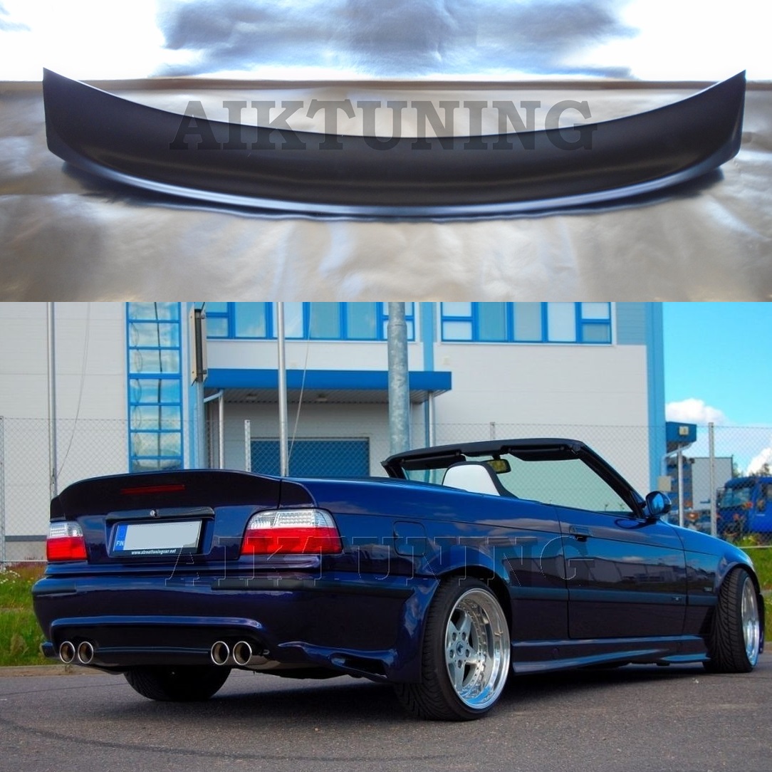 bmw e36 csl style performance rear boot trunk spoiler ducktail wing