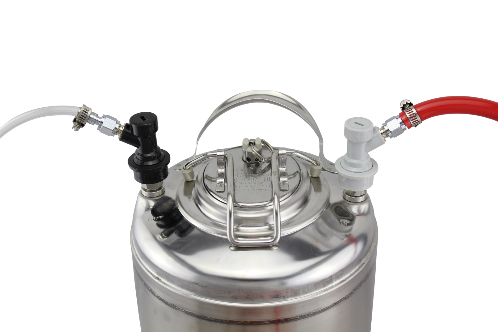 Gas MFL Ball Lock Disconnect Set Homebrew Cornelius Corny Keg Parts