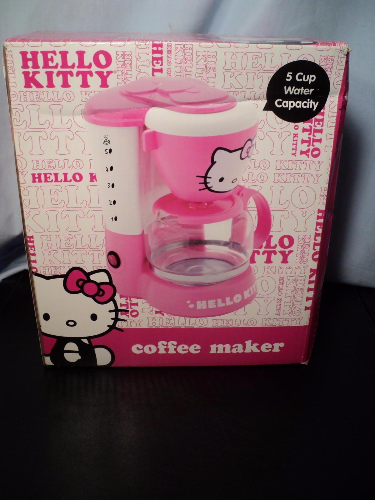 HELLO KITTY APP-36209 KITCHEN APPLIANCE ELECTRIC COFFEE MAKER MACHINE PINK NEW eBay