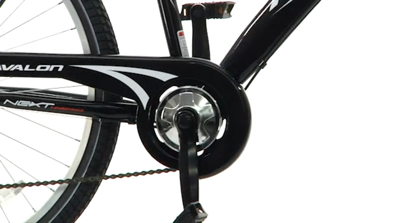 26" Men's Comfort Hybrid Cruiser Bike 7speed Full Suspension Shimano Black eBay