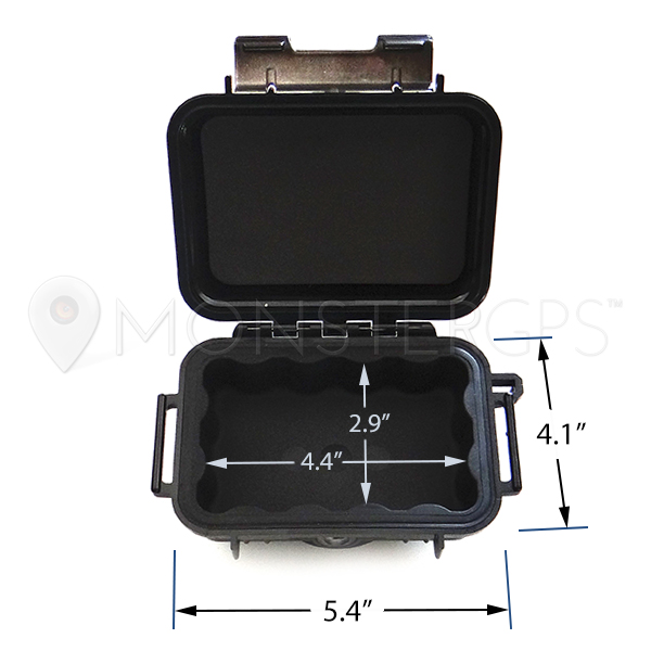 Pelican Case for GPS Tracker Secret Stash Box for Money Jewelry Drugs
