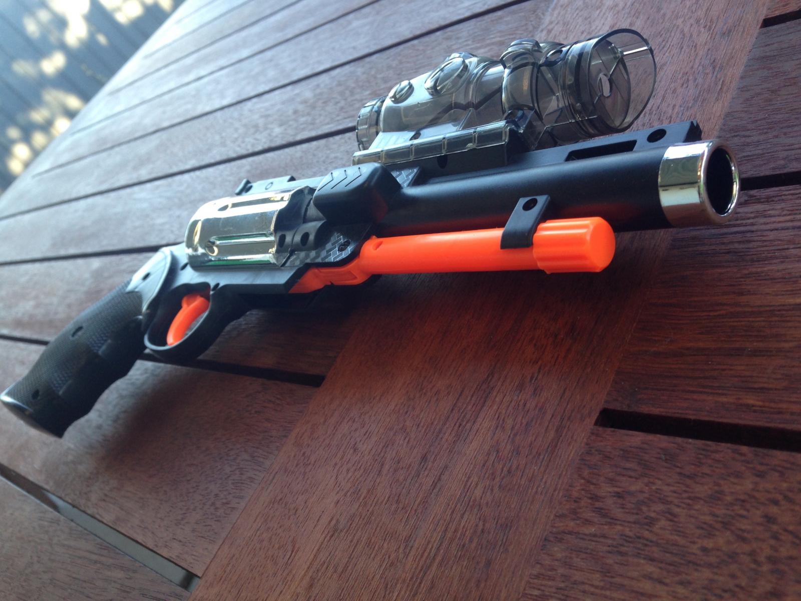 Toy Gun .44 Magnum Soft Water Bullet Foam Dart Gun Realistic Revolver