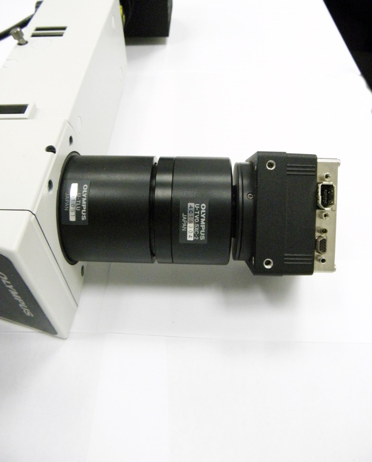 OLYMPUS UKMA100 Industrial microscope + Accessories and lans + BASLER