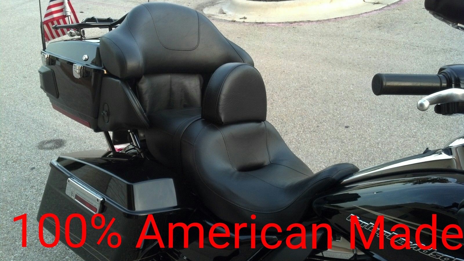 Harley Davidson Motorcycle Drivers Backrest for Ultra Classic