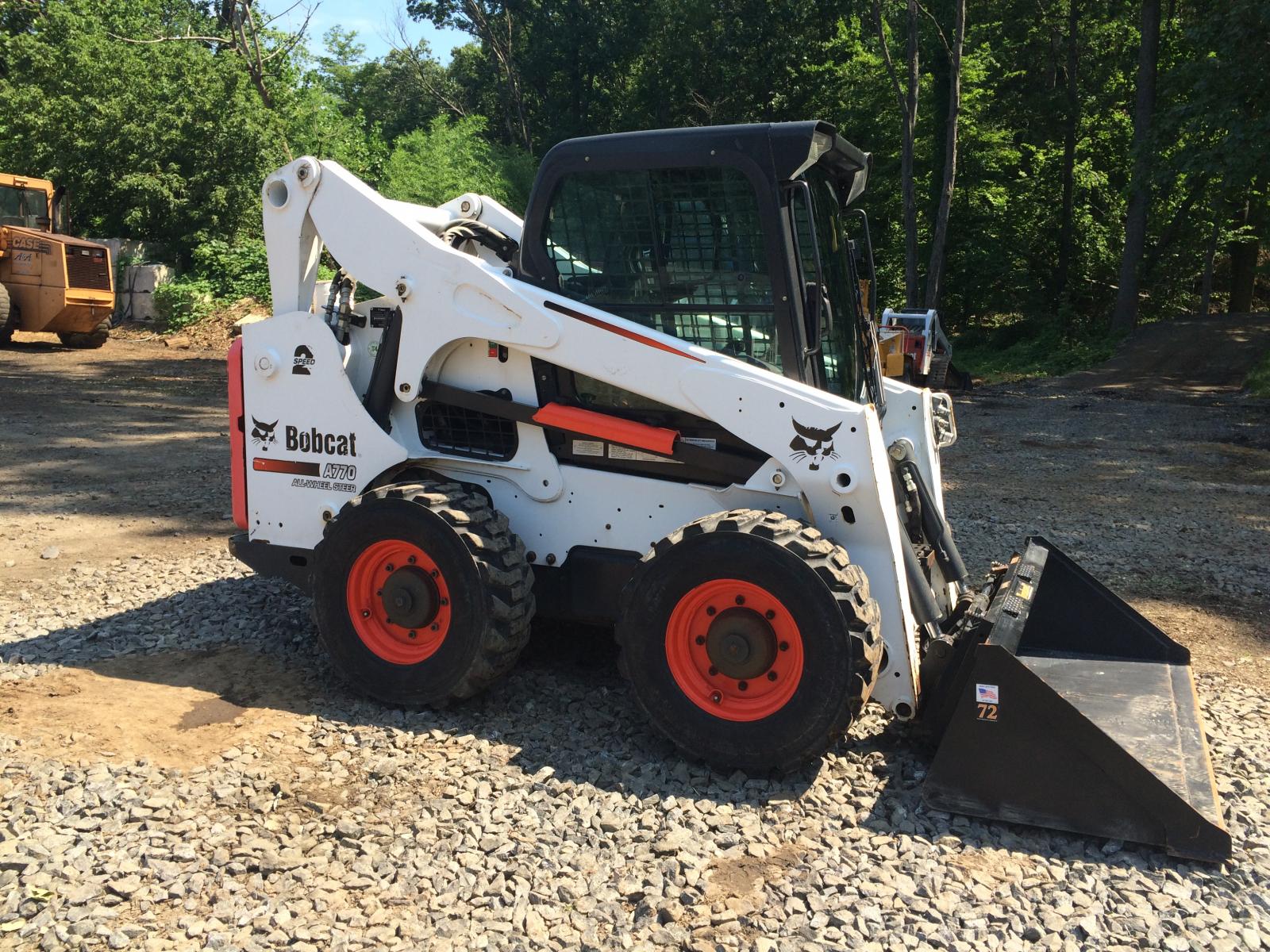 2012 Caterpillar BR378 80" Brush Cutter Attachment for Skid Steer eBay