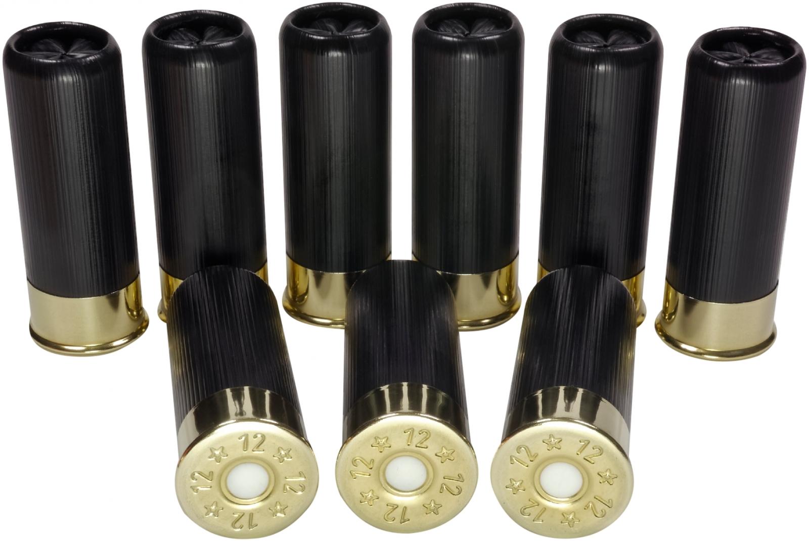 B's Dry Fire Snap Caps® Dummy 12 Gauge Training Rounds Black (9 Pack