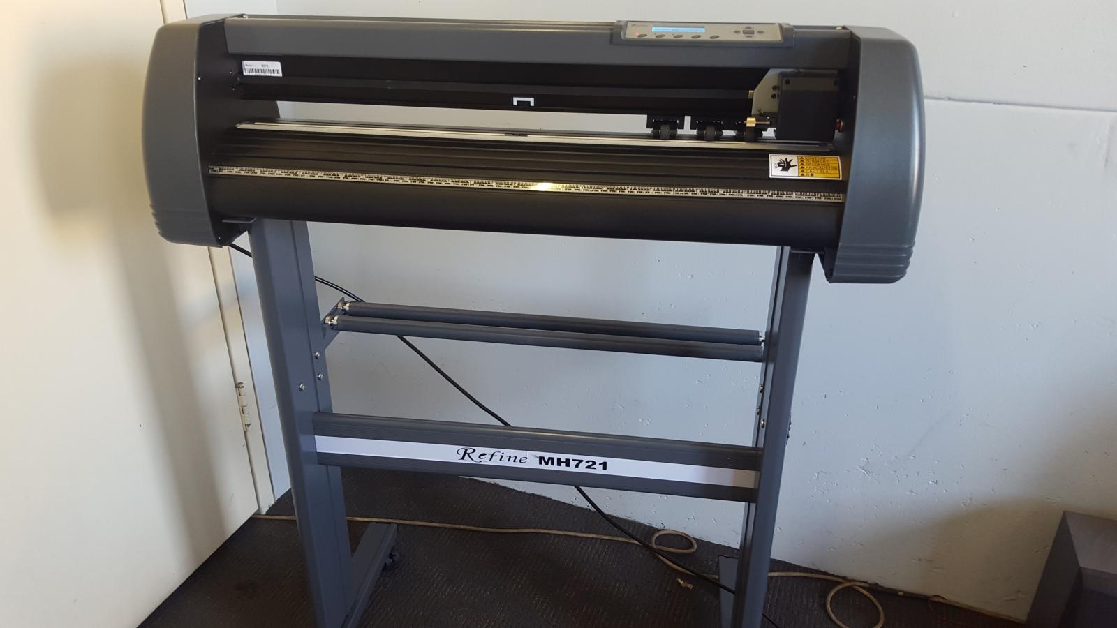 NEW SMOKE GREY REFINE MH721 VINYL CUTTER PLOTTER SIGN WRITING MACHINE