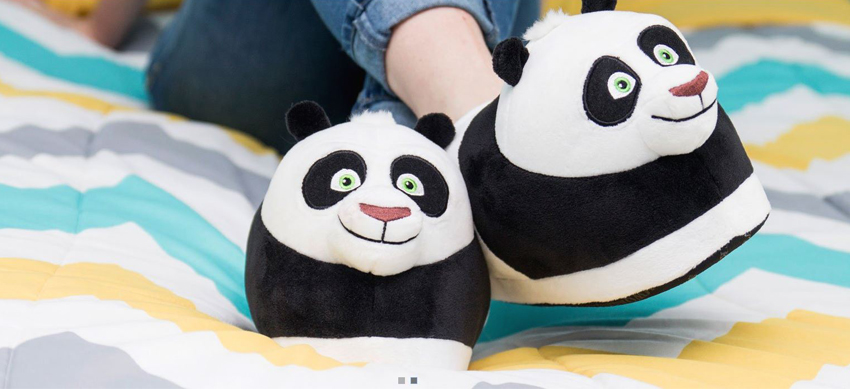 kung fu panda slippers dreamworks po kung fu panda comfy foot worm kung fu panda slippers dreamworks po kung fu panda comfy foot worm