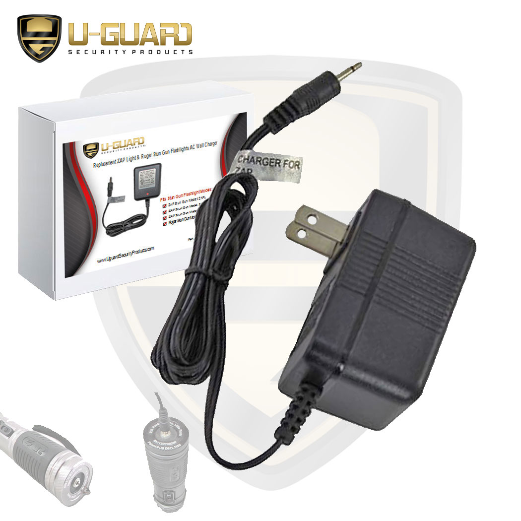 ZAP Light Extreme Power Cord Tactical Stun Flashlight AC Wall Charger