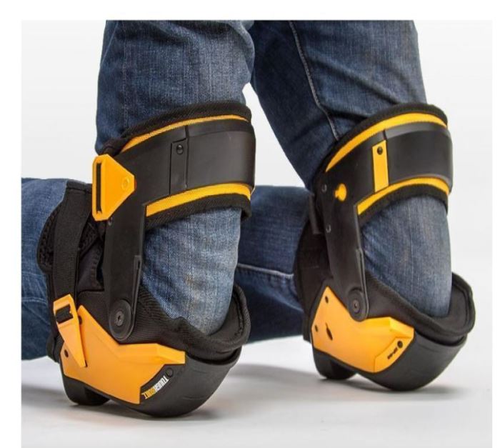 IronKnee Heavy-Duty Knee Pads For Work - Soft Gel Core & EVA Padding - View #5
