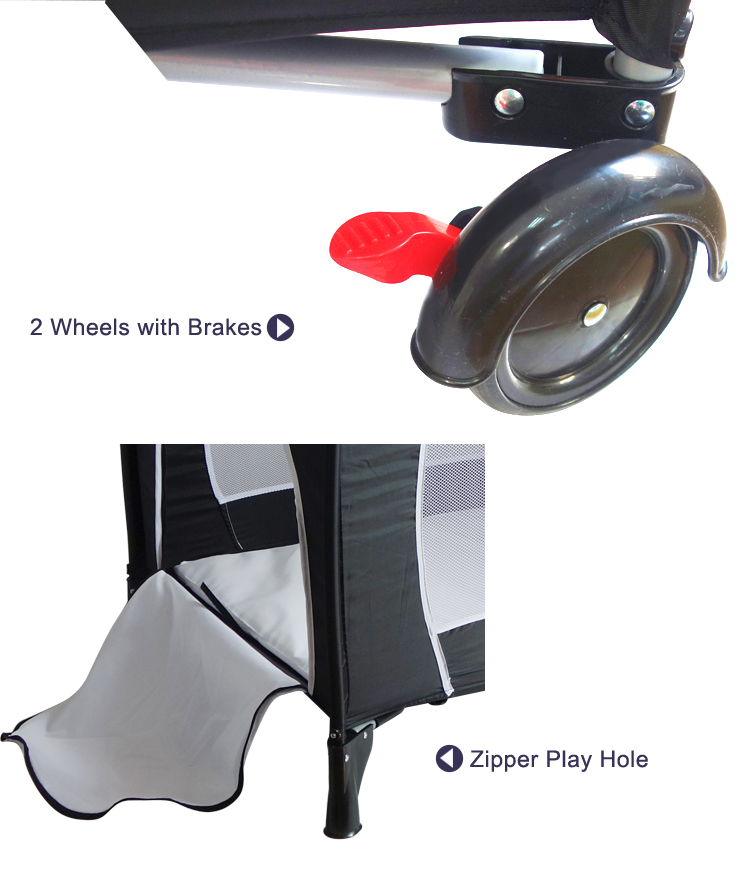 NEW ALL IN 1 Portable Travel COT Portacot Playpen Rocker TOY