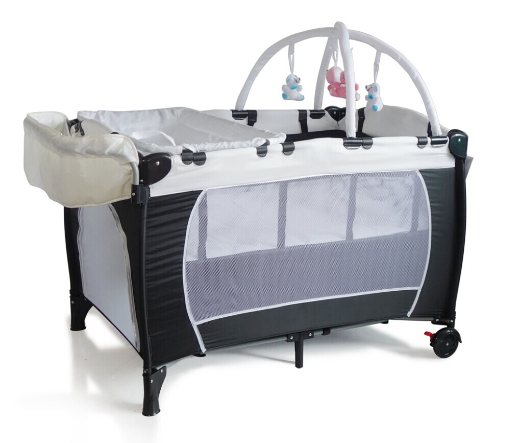 NEW ALL IN 1 Portable Travel COT Portacot Playpen Rocker TOY Insect NET eBay