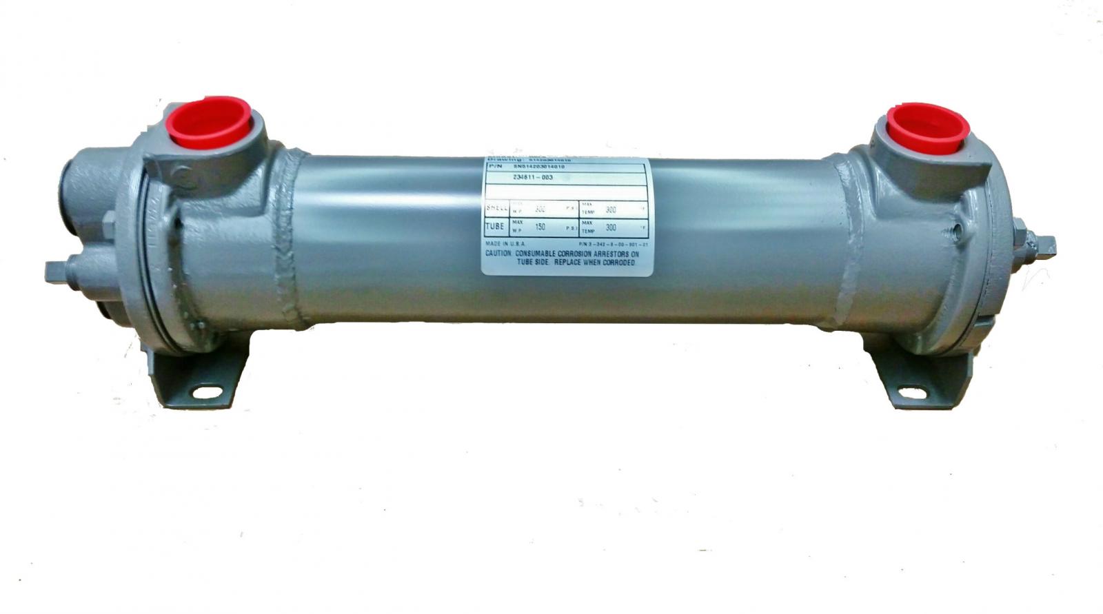 Standard Xchange ITT Standard SN514203014010 Oil Cooler,Shell And Tube