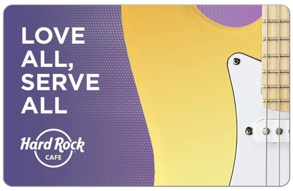 Hard Rock Cafe Gift Card 25 50 100 Email Delivery EBay